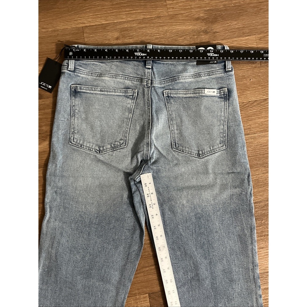 Joe's Women's Denim Jeans 30 Blue High Rise Straight Leg Cabincore 10 Ranch - Picture 9 of 9